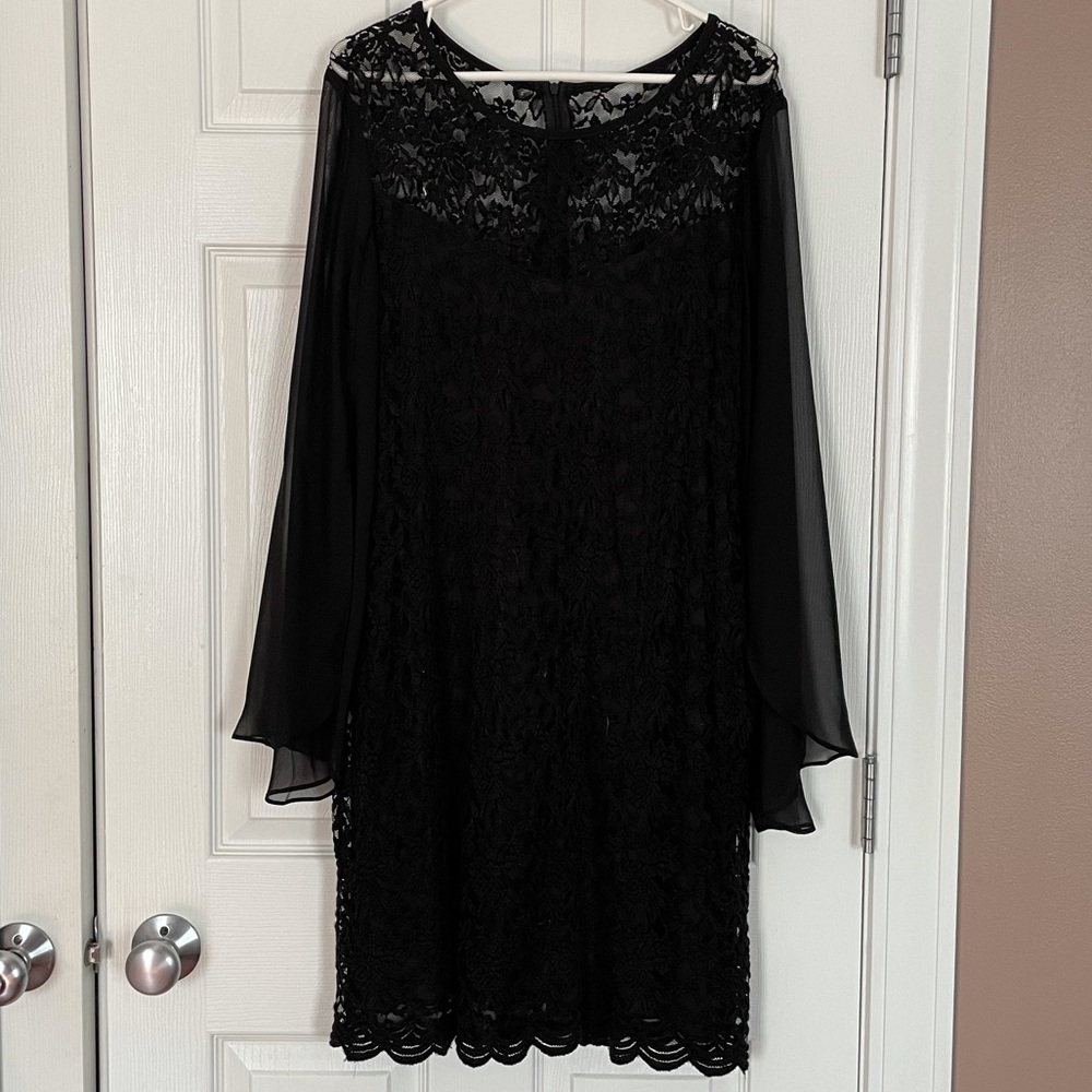 Lacy Black Cocktail dress